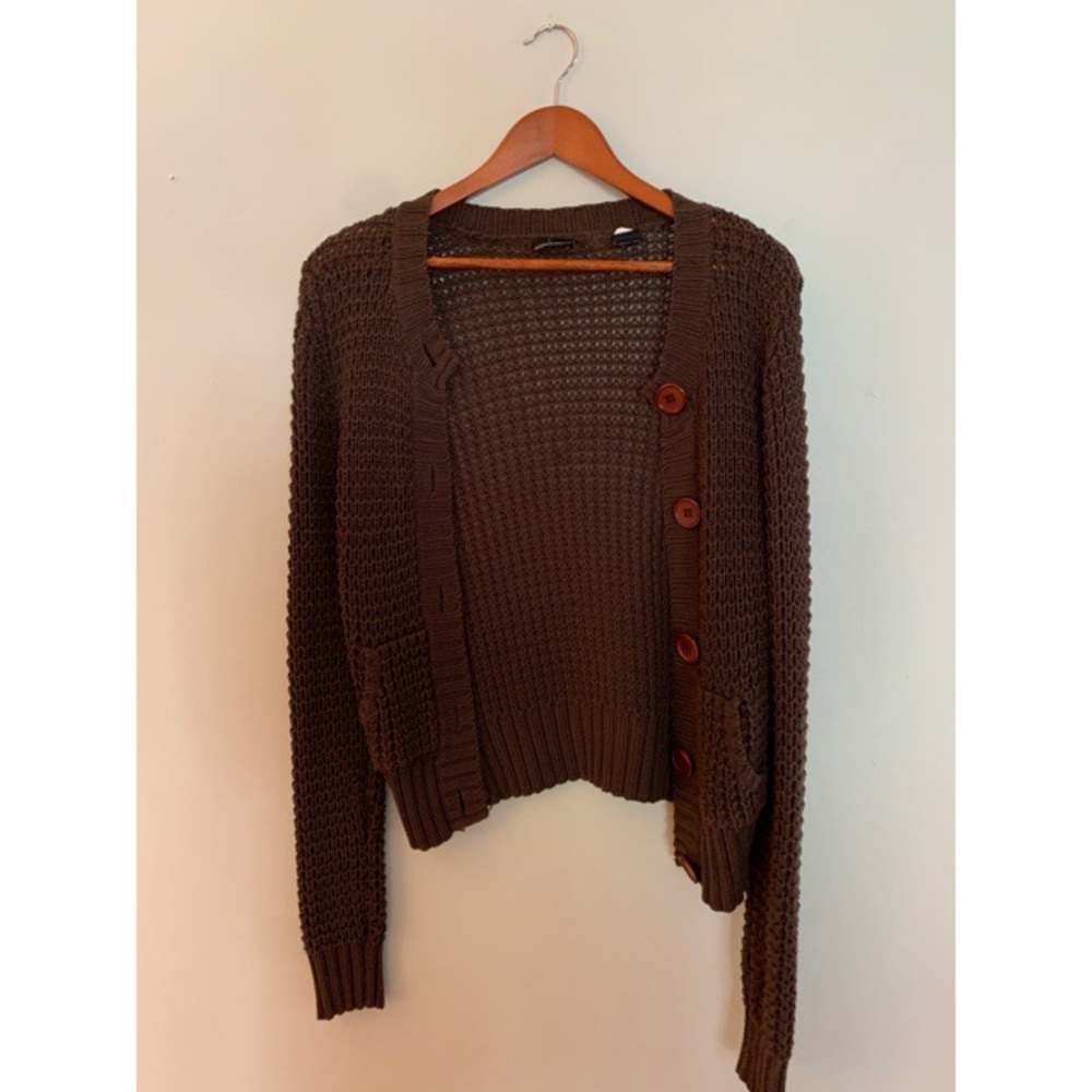 Brown MODA International Cardigan